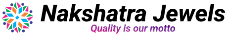 Header Logo containing the text Nakshatra Jewels